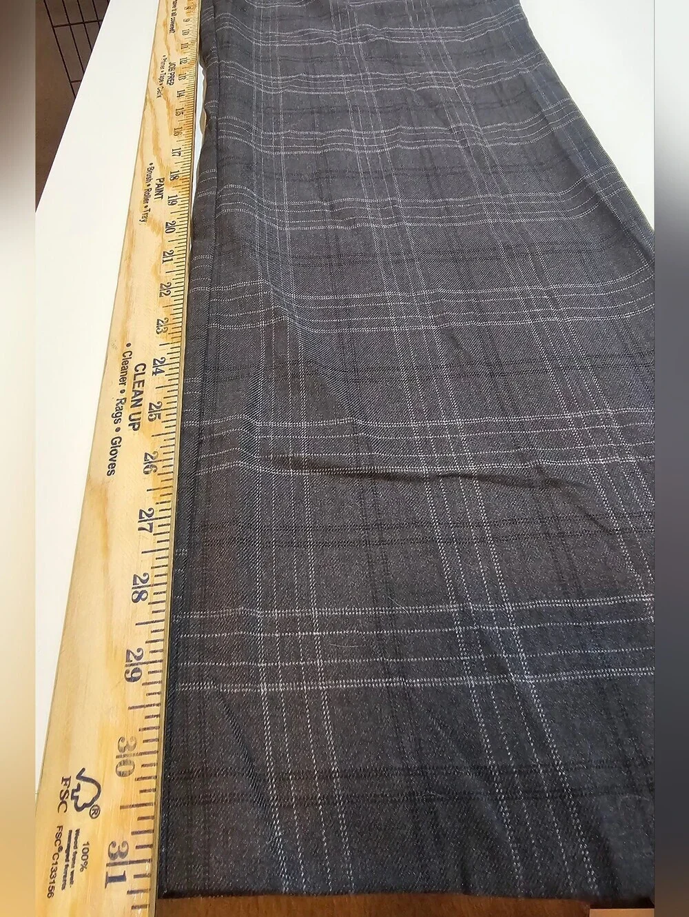 Nine West Gray Plaid Women's Dress Pants Size 18 - Picture 5 of 6